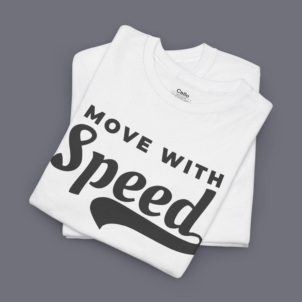 Move With Speed Unisex Oversized Graphic Tee