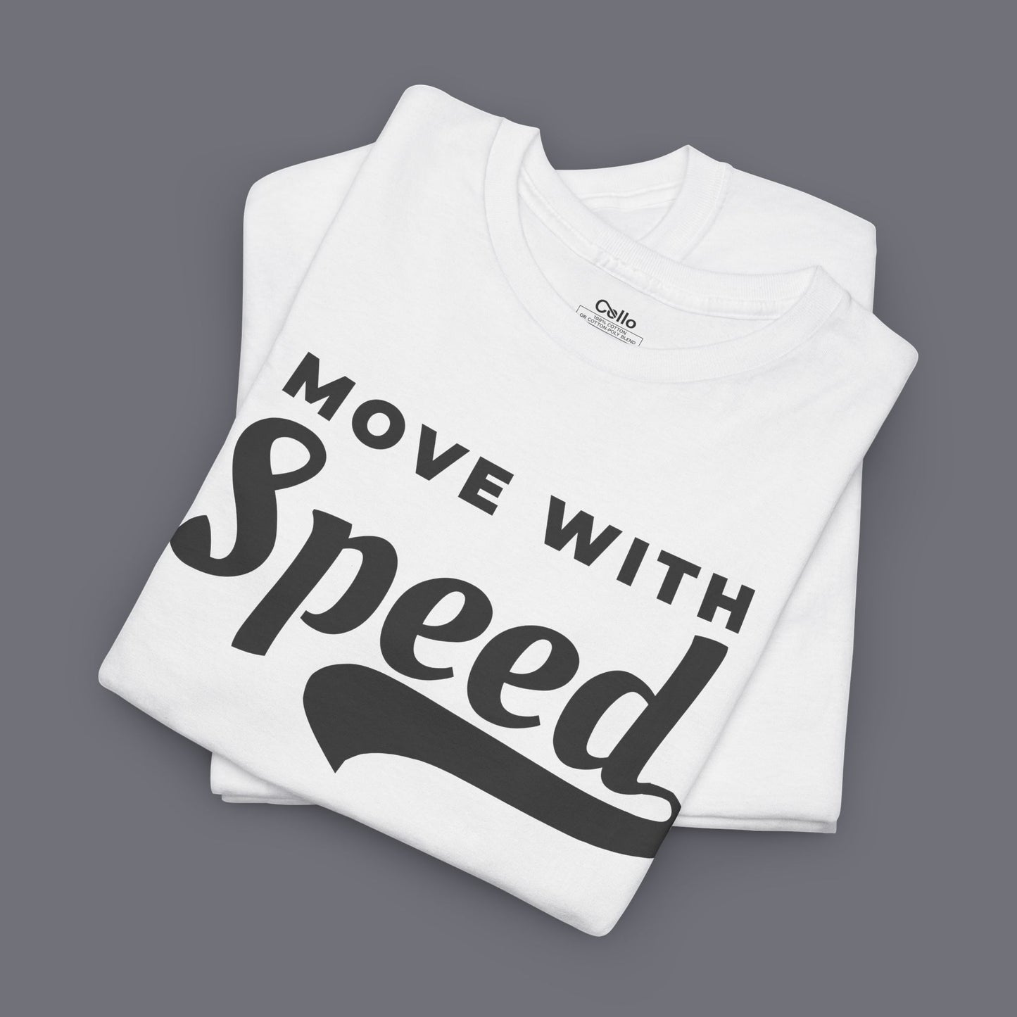 Move With Speed Unisex Oversized Graphic Tee