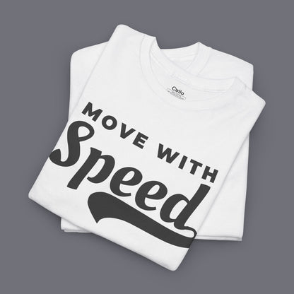 Move With Speed Unisex Oversized Graphic Tee