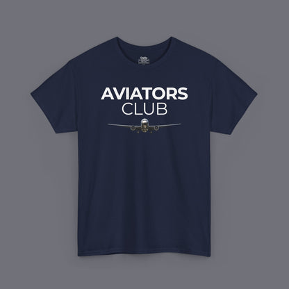Aviators Club Unisex Oversized Graphic Tee