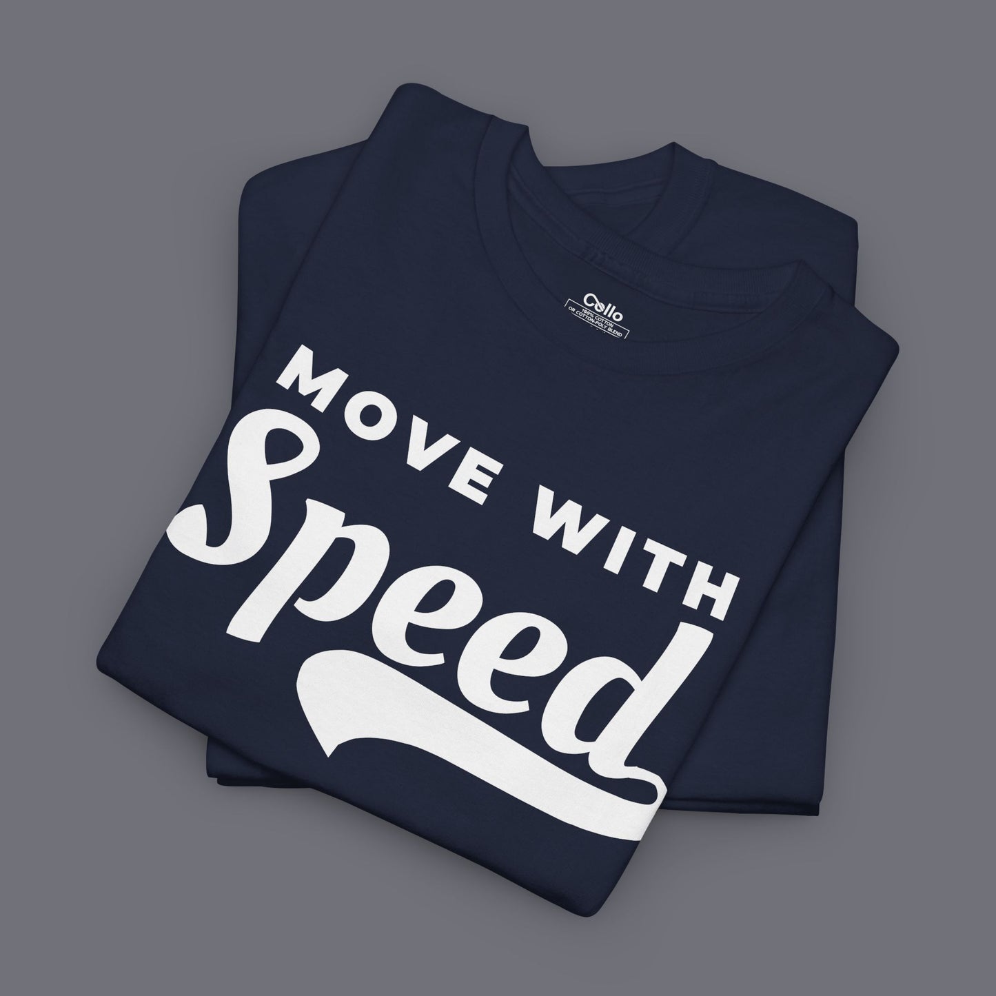 Move With Speed Unisex Oversized Graphic Tee