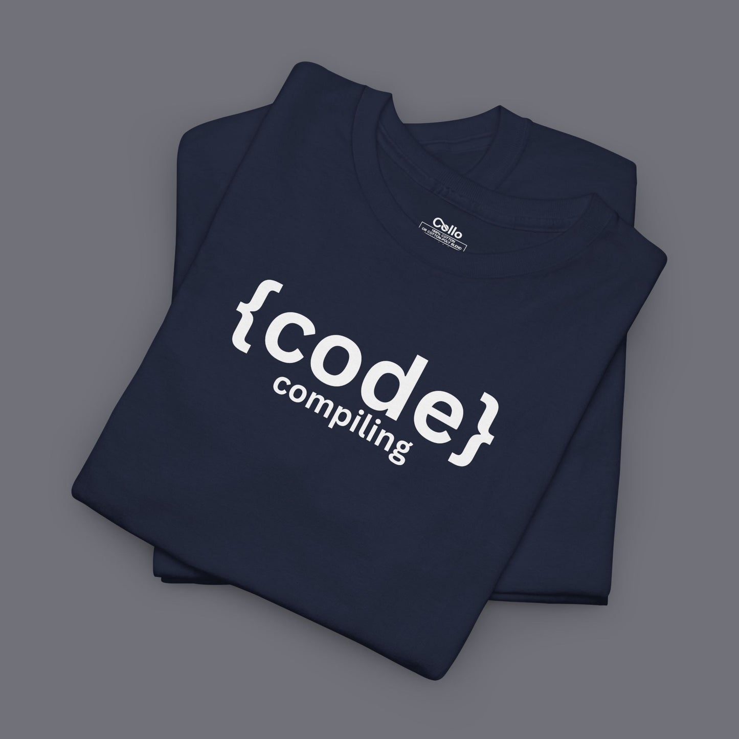 Compiling Code Unisex Oversized Graphic Tee