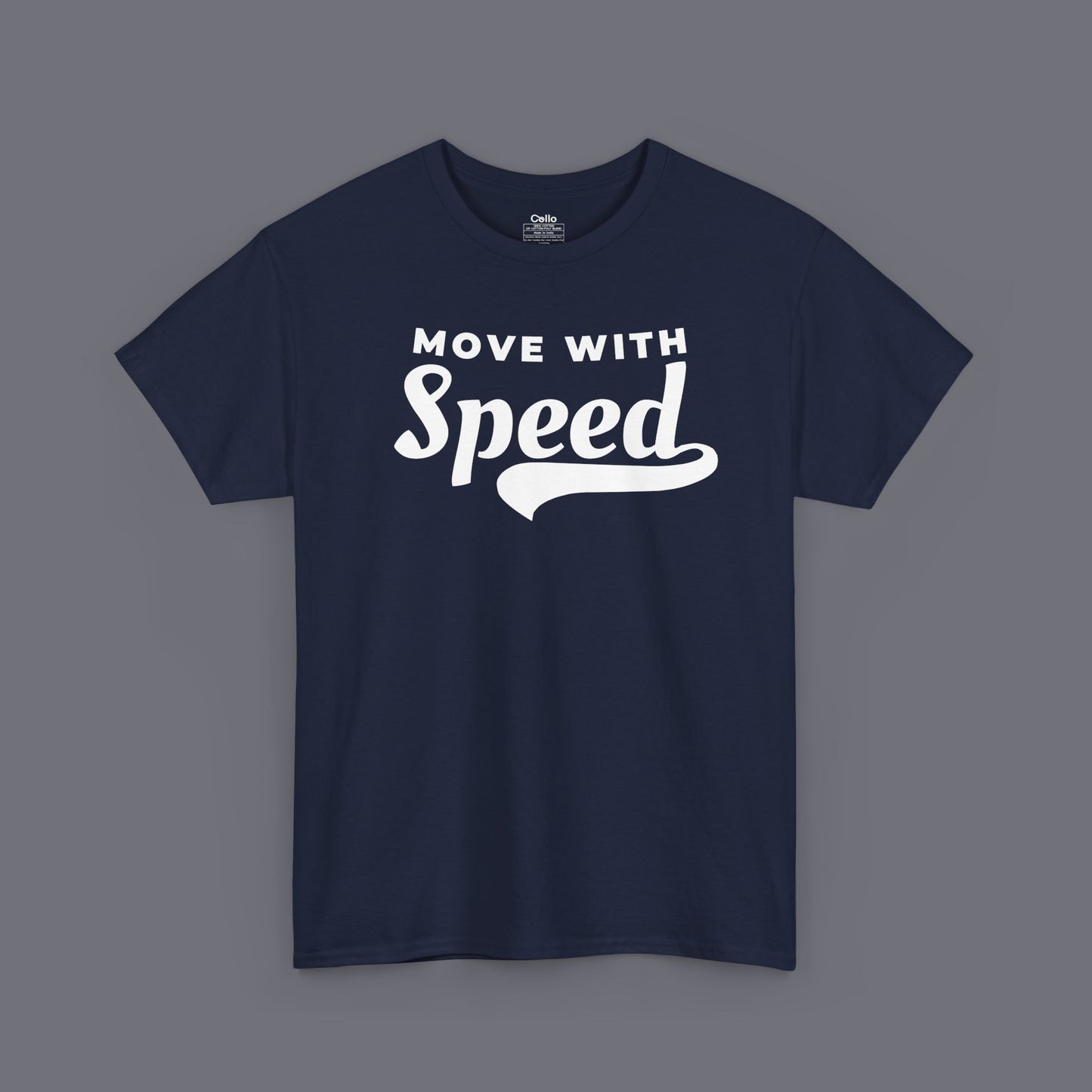 Move With Speed Unisex Oversized Graphic Tee