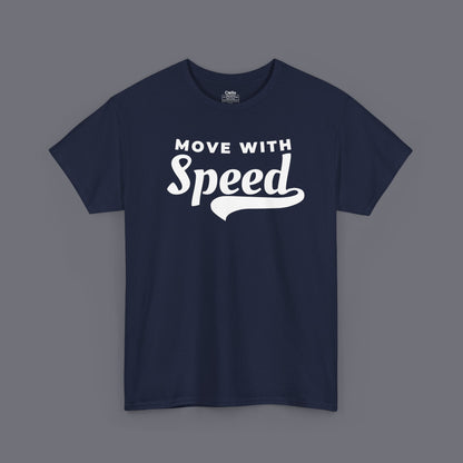 Move With Speed Unisex Oversized Graphic Tee
