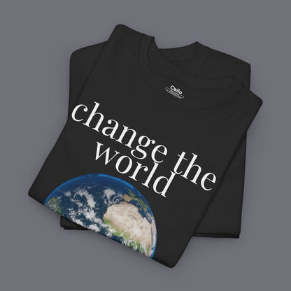 Change the World Unisex Oversized Graphic Tee