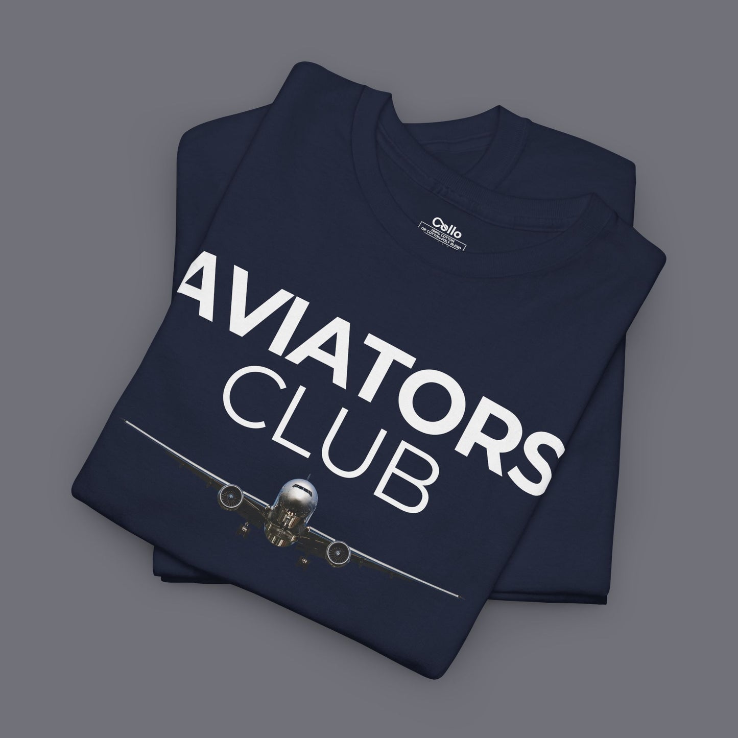 Aviators Club Unisex Oversized Graphic Tee