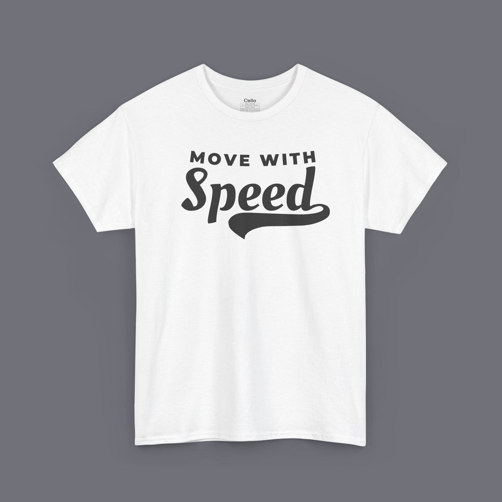 Move With Speed Unisex Oversized Graphic Tee
