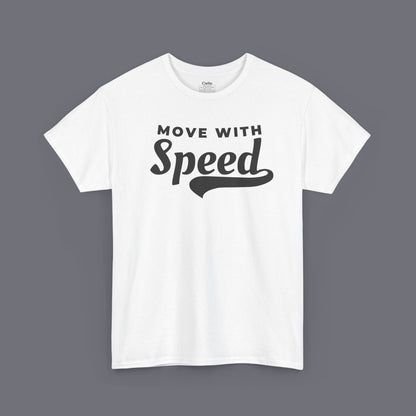 Move With Speed Unisex Oversized Graphic Tee