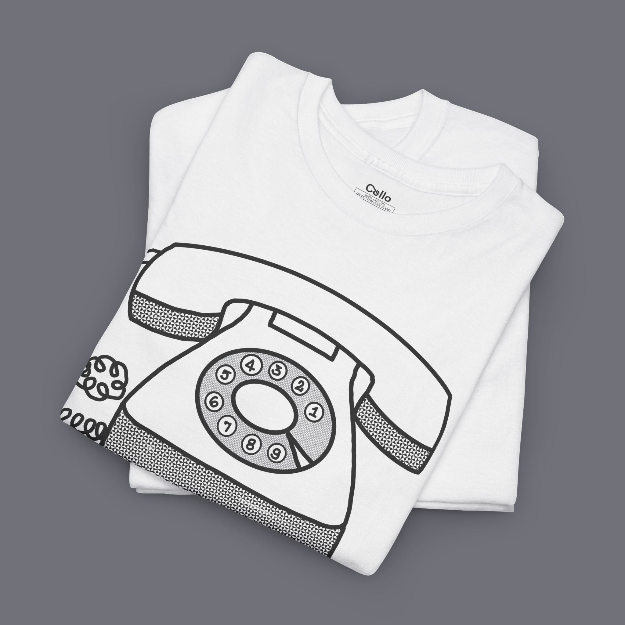 Call Me Unisex Oversized Graphic Tee
