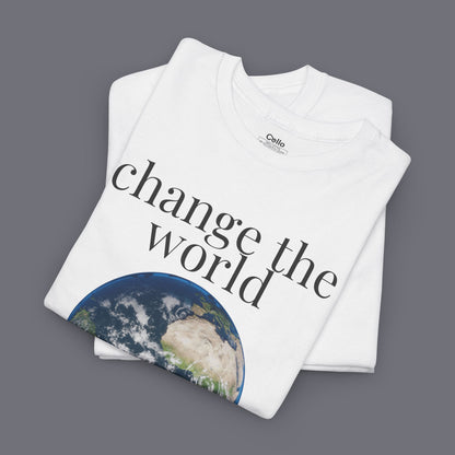 Change the World Unisex Oversized Graphic Tee