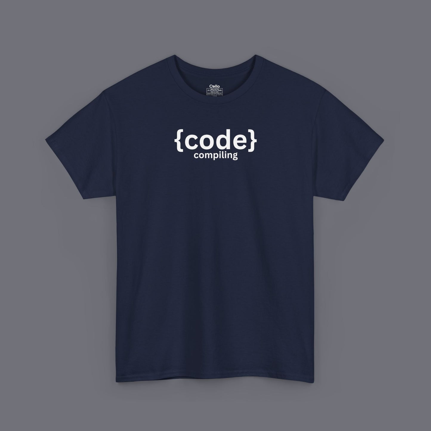 Compiling Code Unisex Oversized Graphic Tee