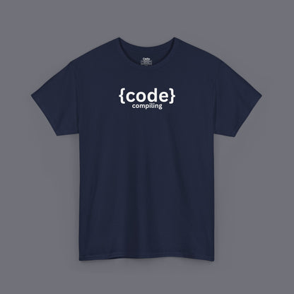 Compiling Code Unisex Oversized Graphic Tee
