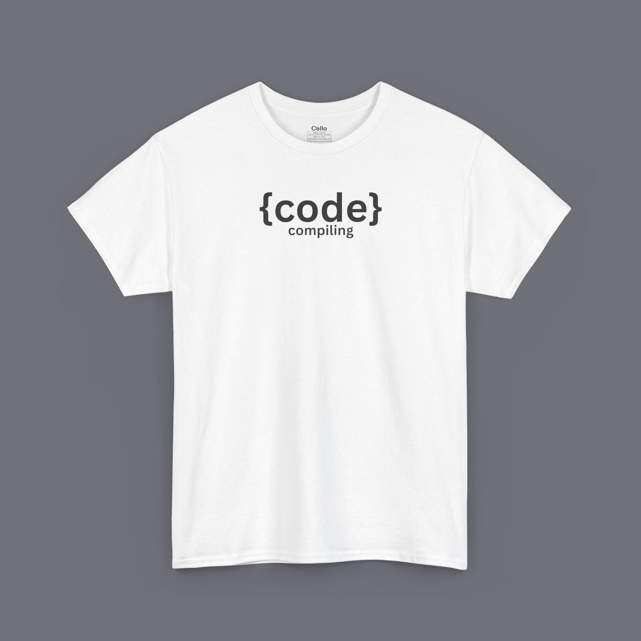 Compiling Code Unisex Oversized Graphic Tee