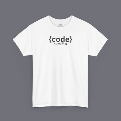 Compiling Code Unisex Oversized Graphic Tee