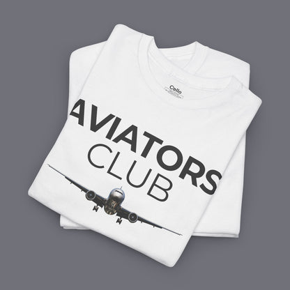 Aviators Club Unisex Oversized Graphic Tee