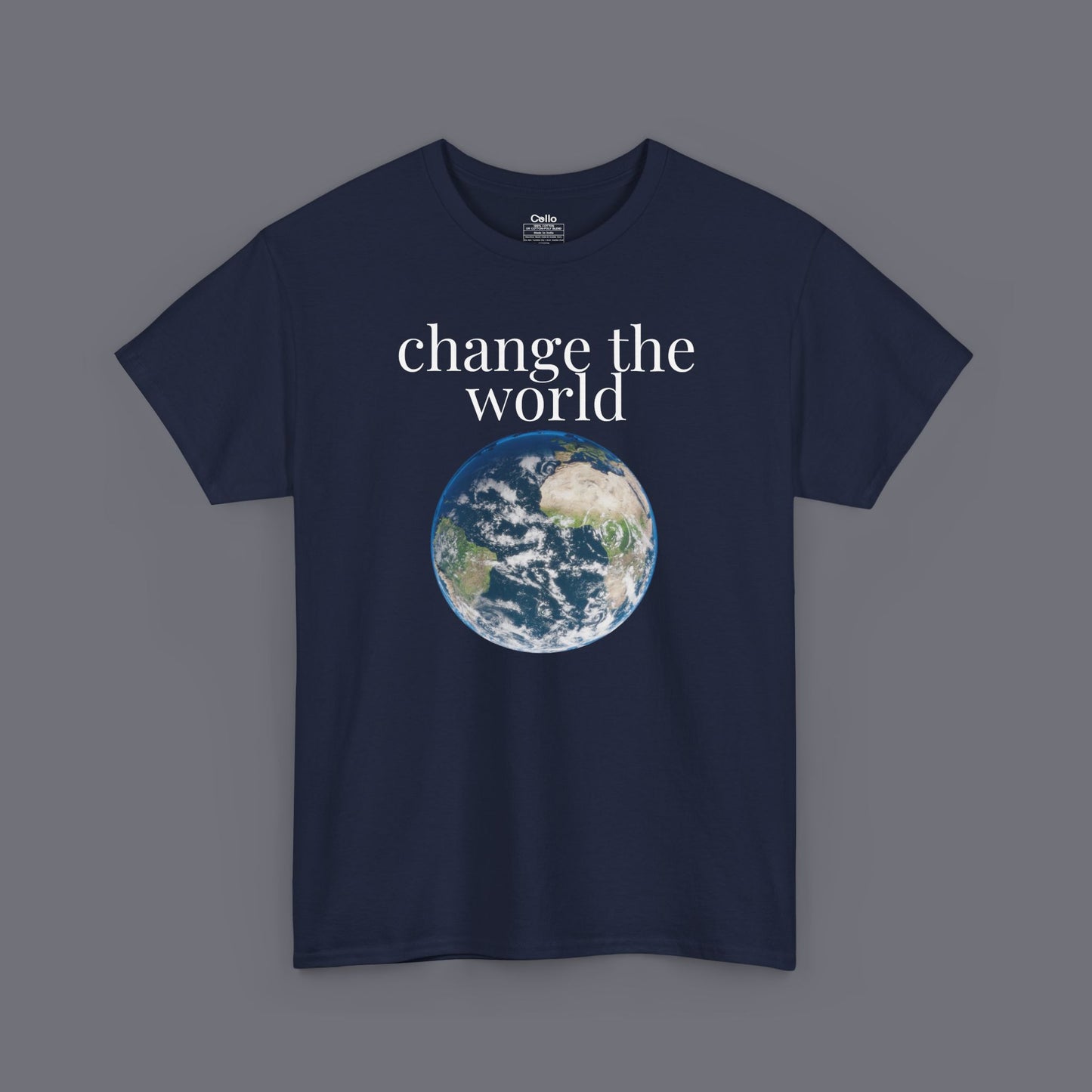 Change the World Unisex Oversized Graphic Tee