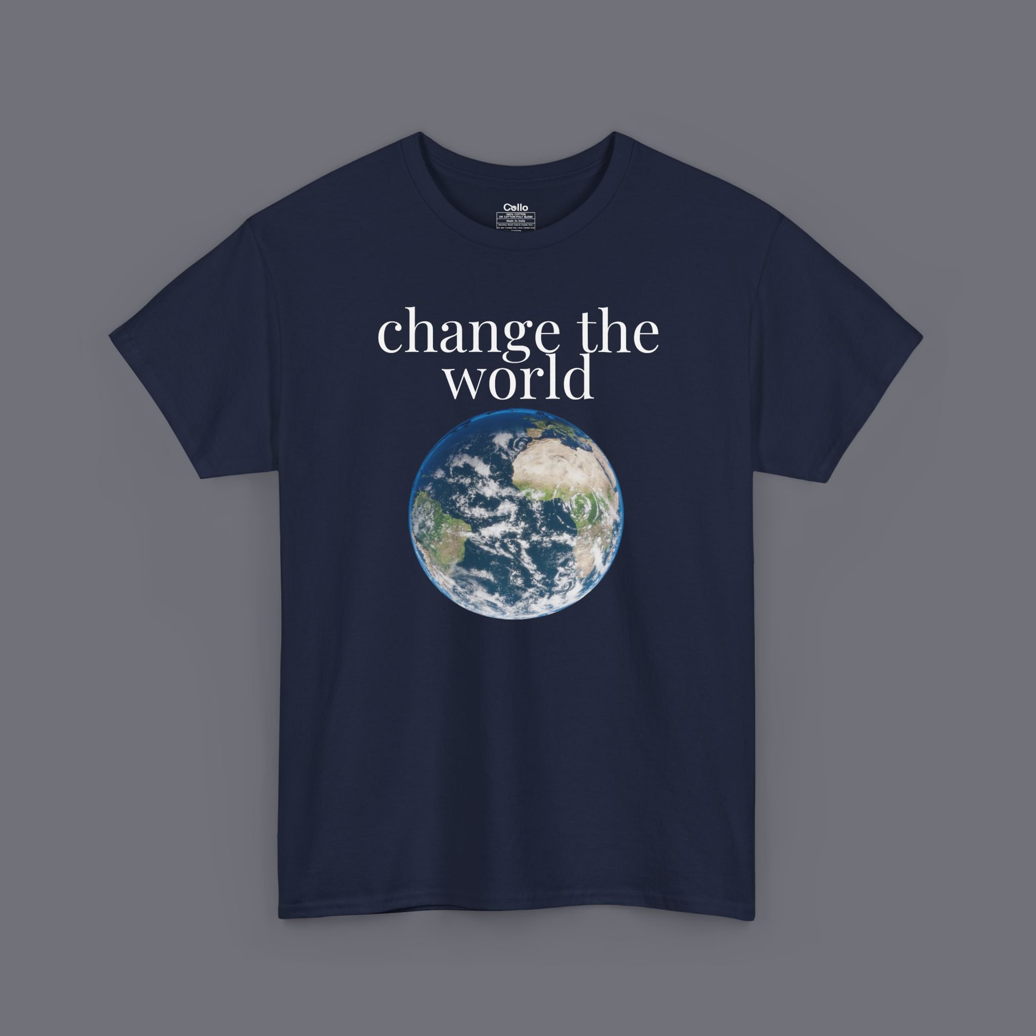 Change the World Unisex Oversized Graphic Tee