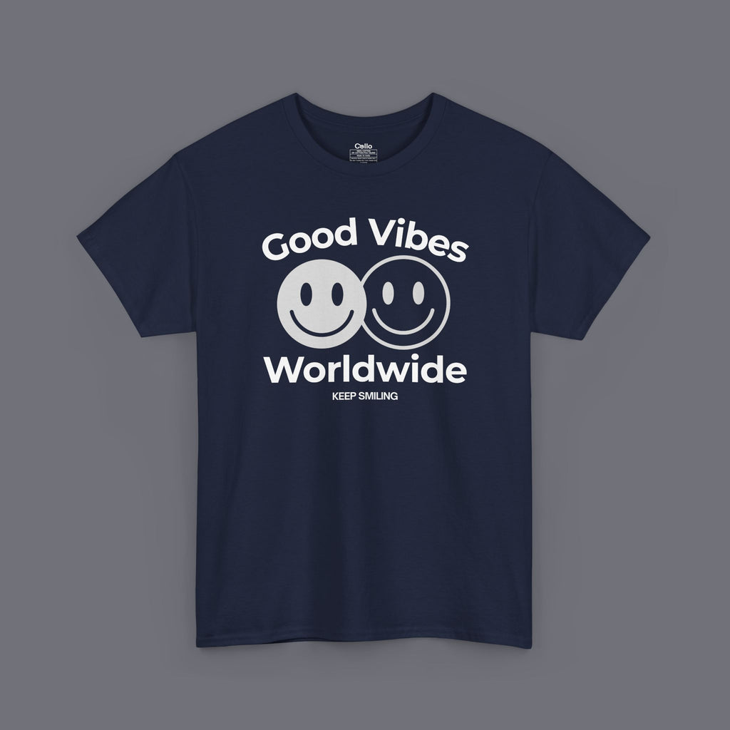 Good Vibes Worldwide Unisex Oversized Graphic Tee
