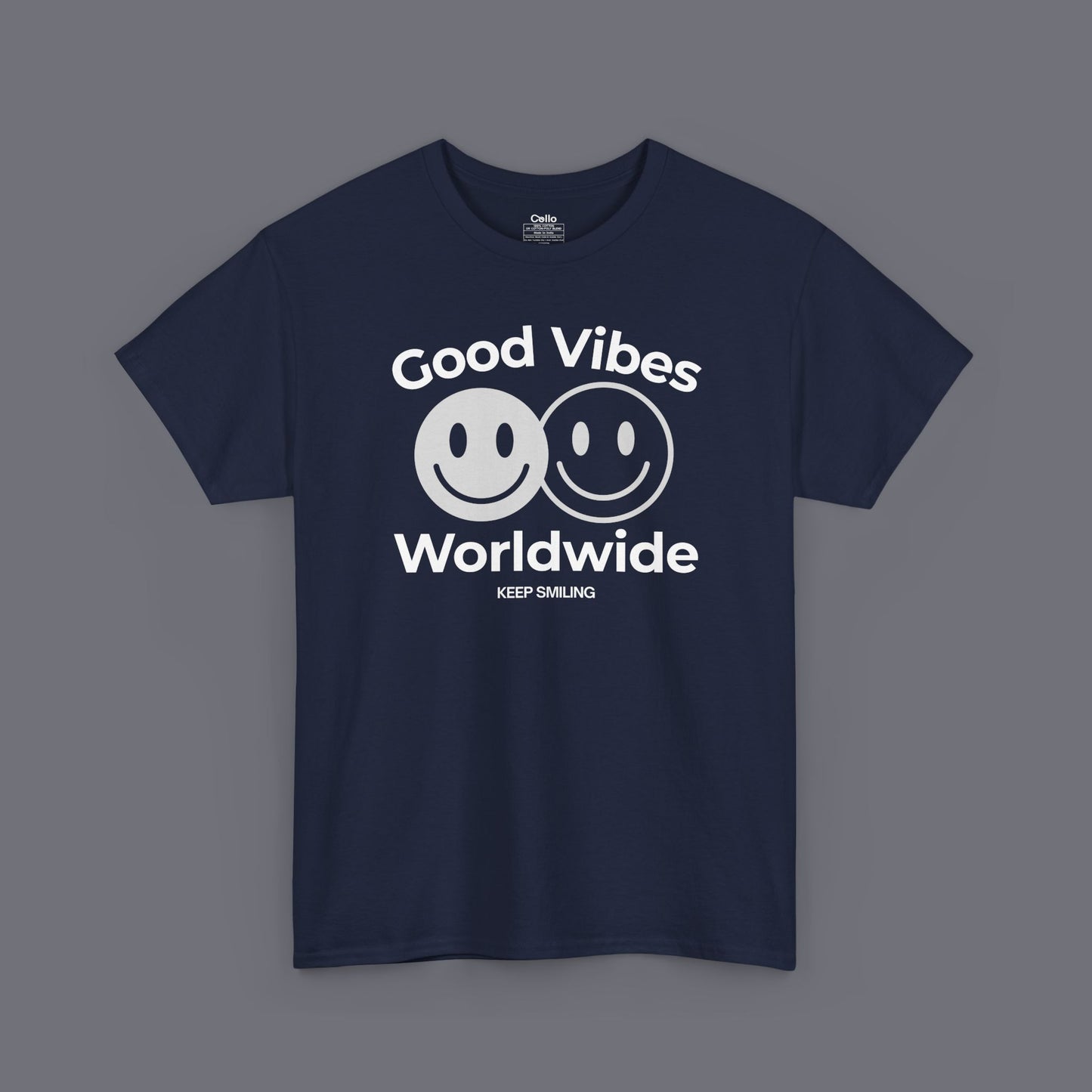 Good Vibes Worldwide Unisex Oversized Graphic Tee