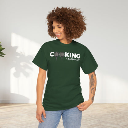 Cooking Unisex Oversized Graphic Tee