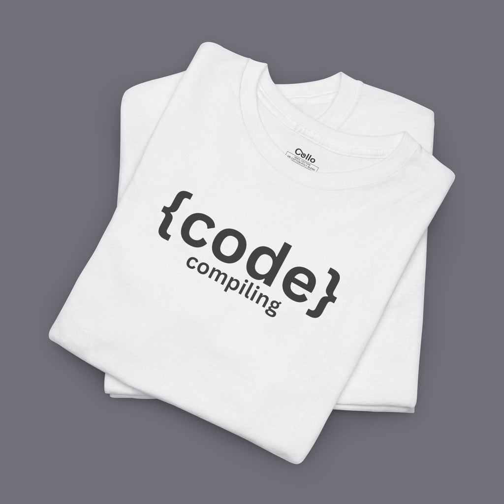 Compiling Code Unisex Oversized Graphic Tee