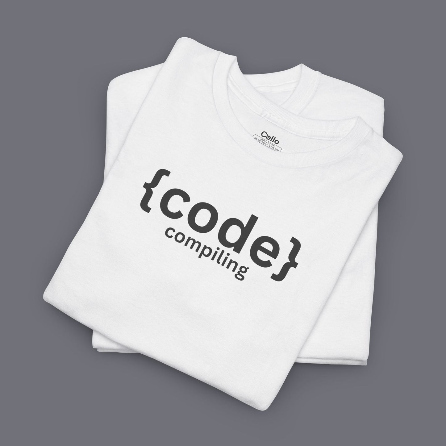 Compiling Code Unisex Oversized Graphic Tee