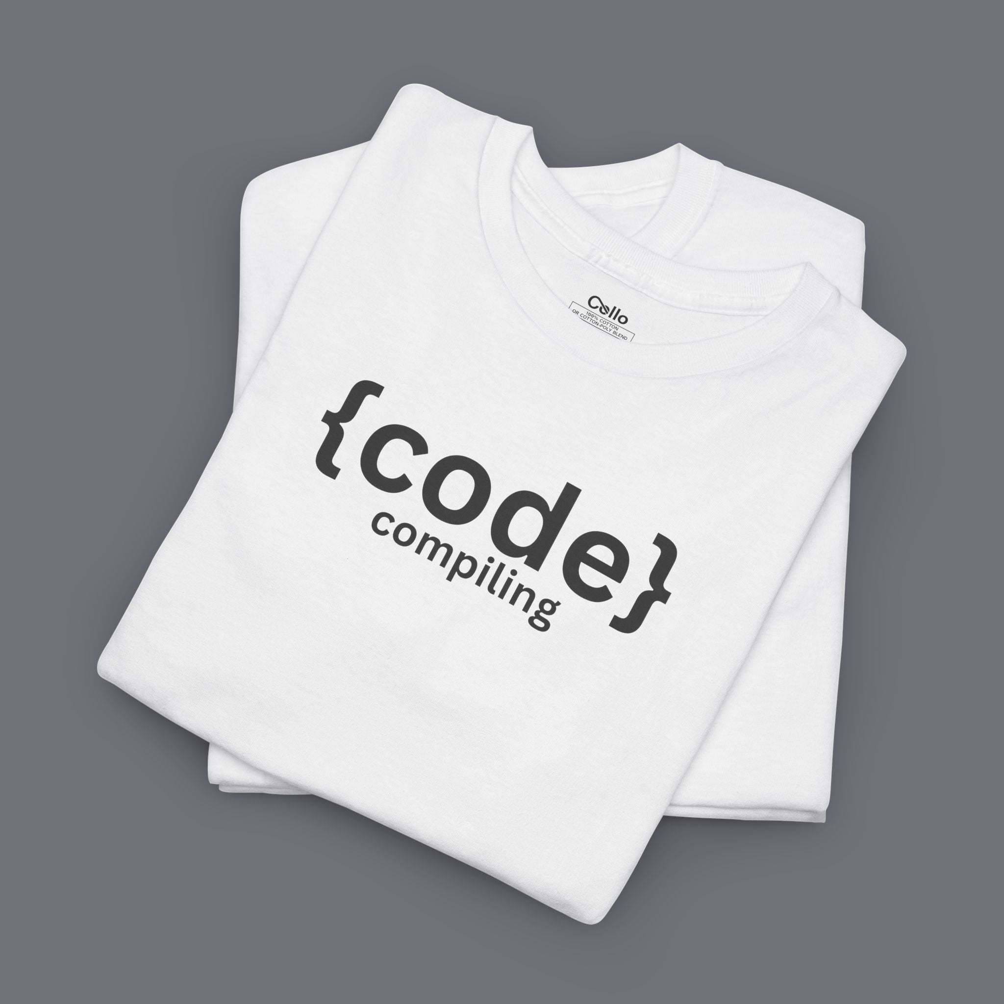 Compiling Code Unisex Oversized Graphic Tee