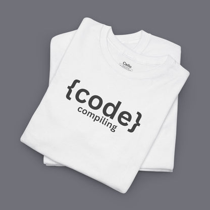Compiling Code Unisex Oversized Graphic Tee