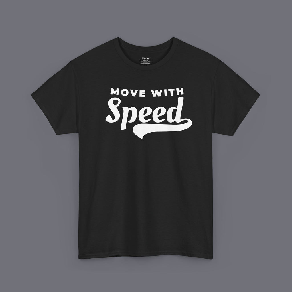Move With Speed Unisex Oversized Graphic Tee