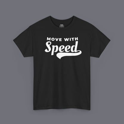 Move With Speed Unisex Oversized Graphic Tee
