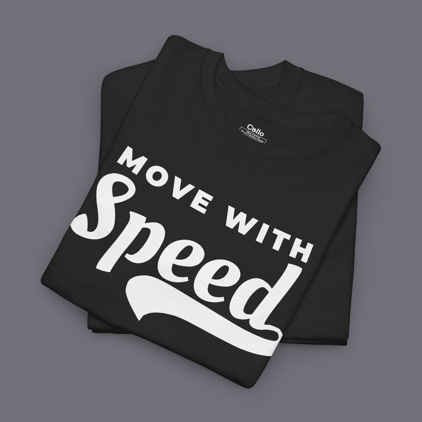 Move With Speed Unisex Oversized Graphic Tee