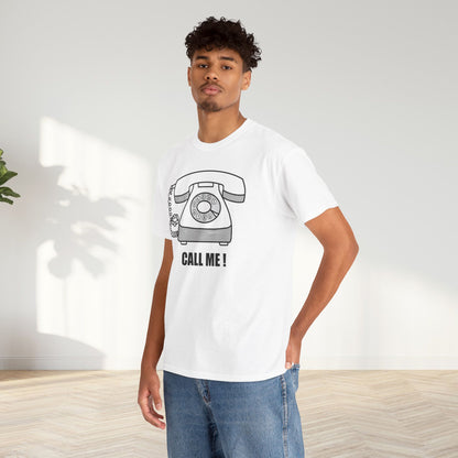 Call Me Unisex Oversized Graphic Tee