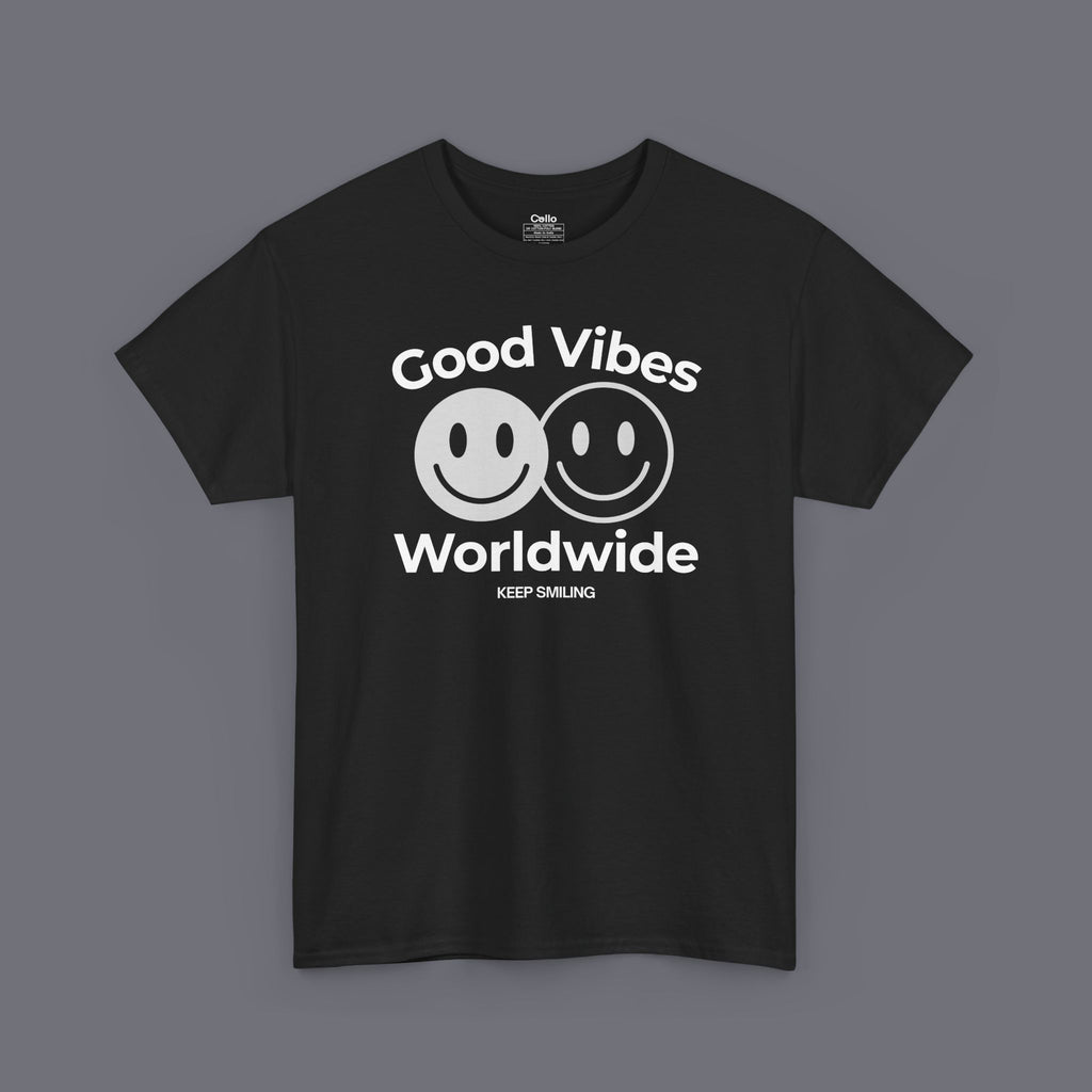 Good Vibes Worldwide Unisex Oversized Graphic Tee
