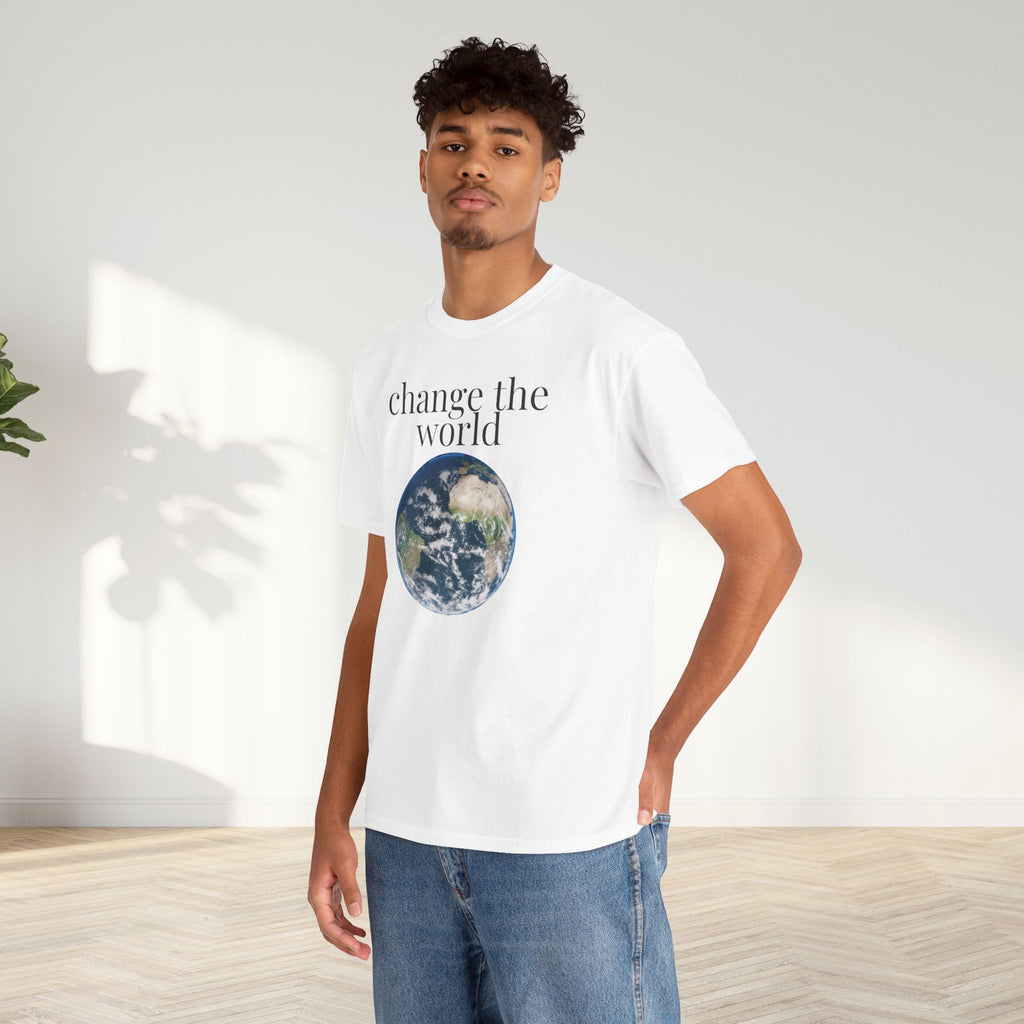 Change the World Unisex Oversized Graphic Tee