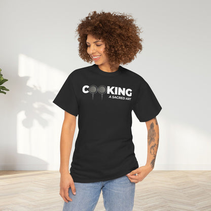 Cooking Unisex Oversized Graphic Tee