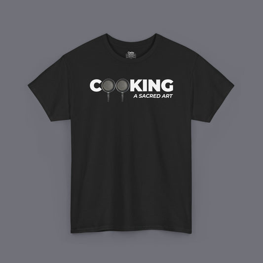 Cooking Unisex Oversized Graphic Tee