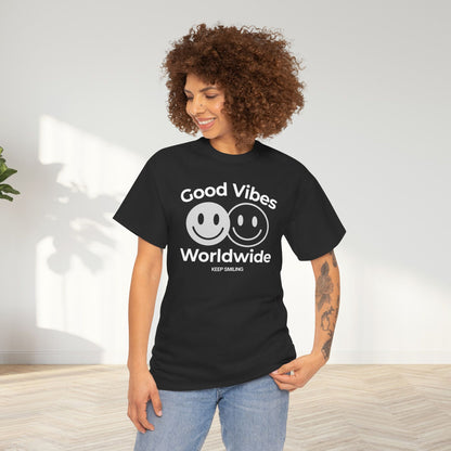 Good Vibes Worldwide Unisex Oversized Graphic Tee