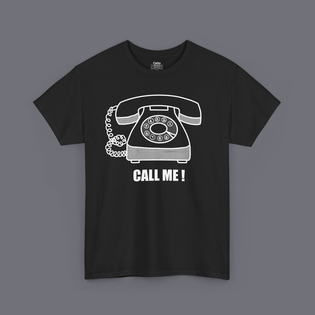 Call Me Unisex Oversized Graphic Tee