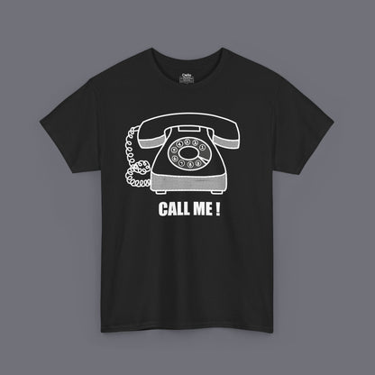 Call Me Unisex Oversized Graphic Tee