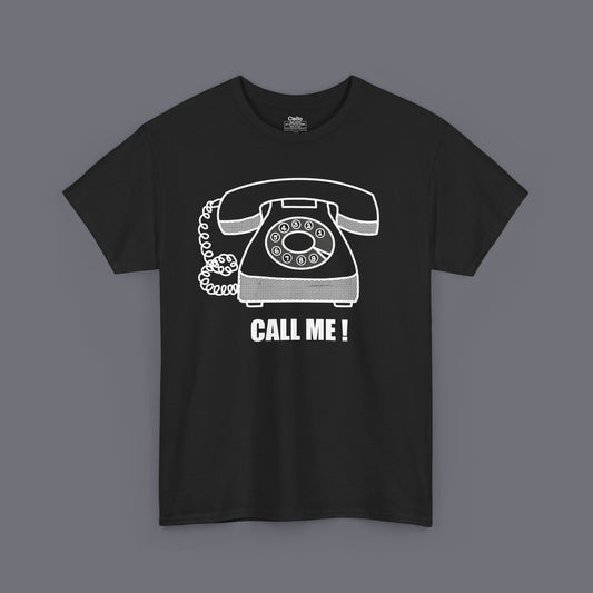 Call Me Unisex Oversized Graphic Tee