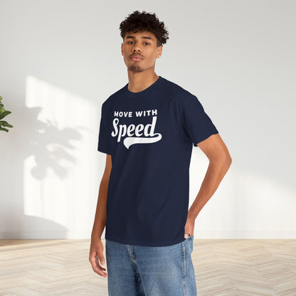 Move With Speed Unisex Oversized Graphic Tee