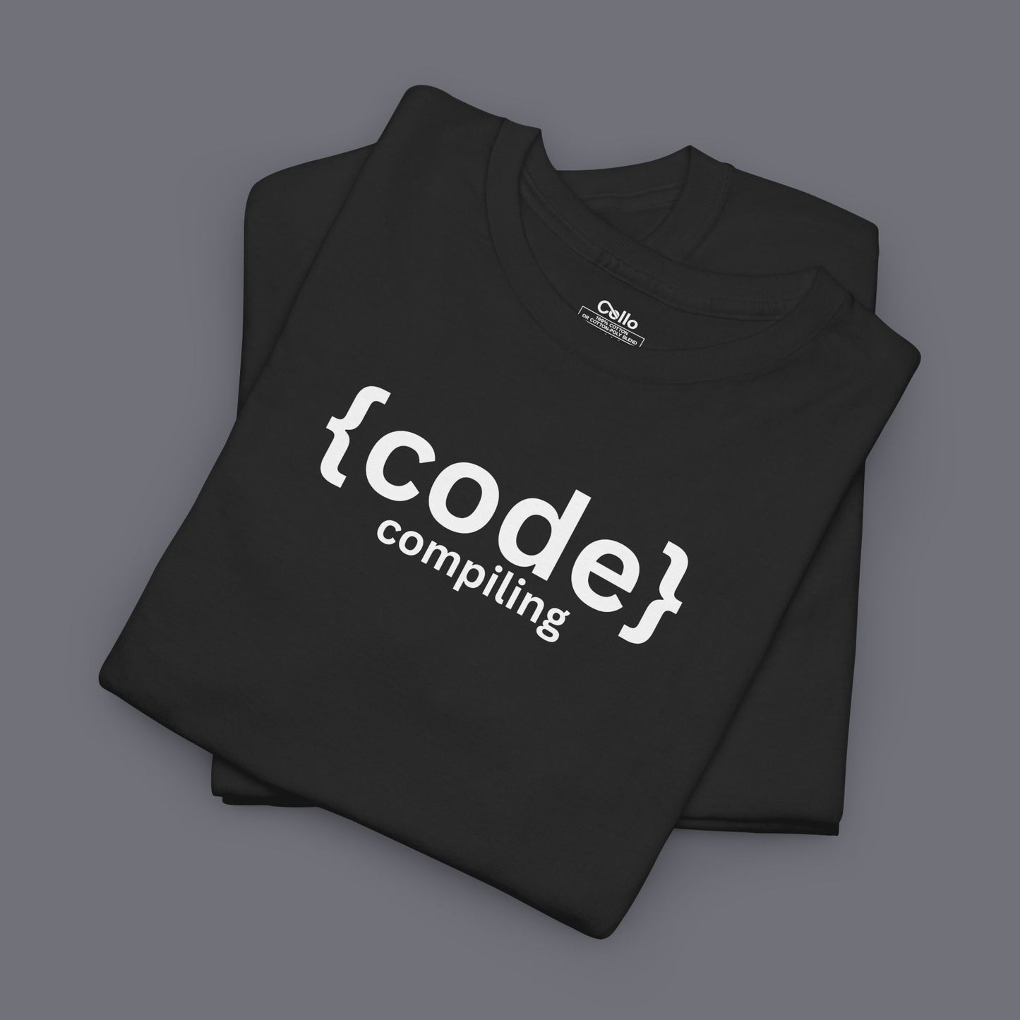 Compiling Code Unisex Oversized Graphic Tee