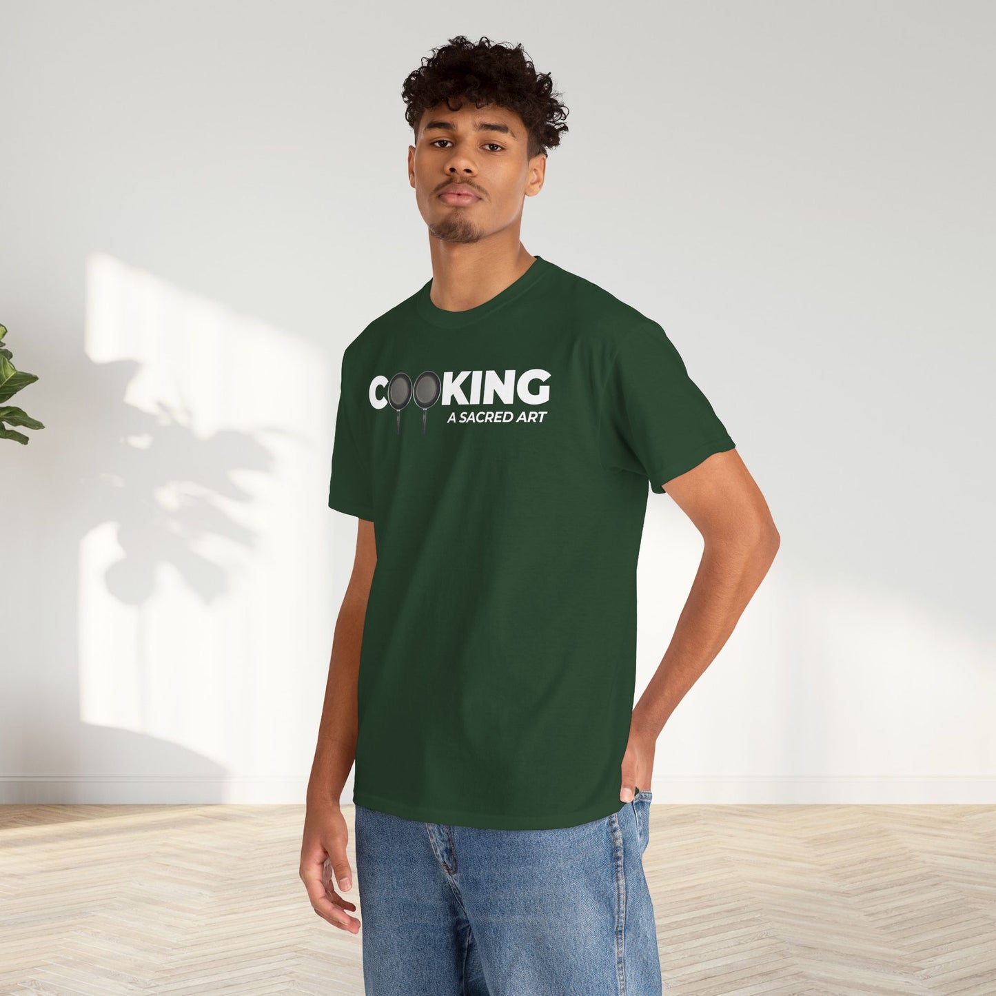 Cooking Unisex Oversized Graphic Tee