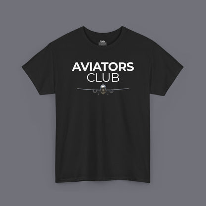 Aviators Club Unisex Oversized Graphic Tee