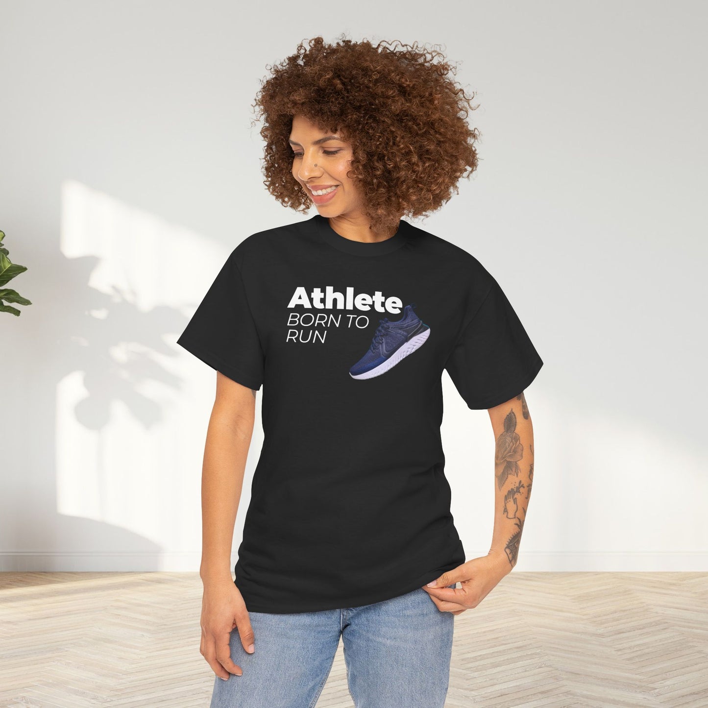 Athlete Unisex Oversized Graphic Tee