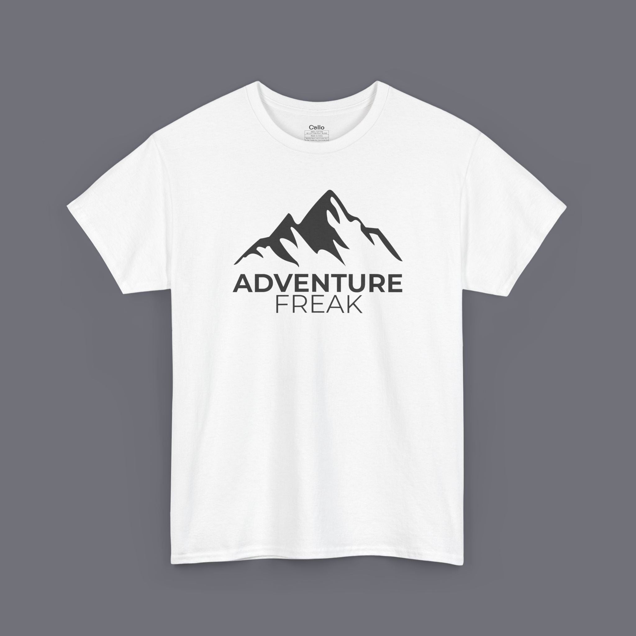 Adventure Freak Unisex Oversized Graphic Tee