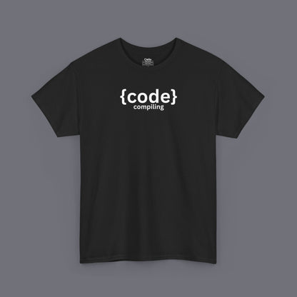 Compiling Code Unisex Oversized Graphic Tee