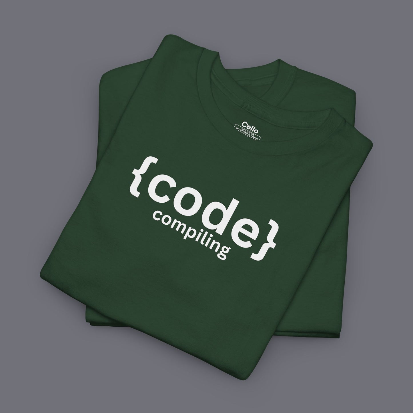Compiling Code Unisex Oversized Graphic Tee