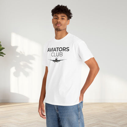 Aviators Club Unisex Oversized Graphic Tee