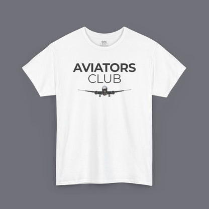 Aviators Club Unisex Oversized Graphic Tee